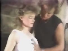Horny and lewd blondie with admirable bazookas sucks the schlong 